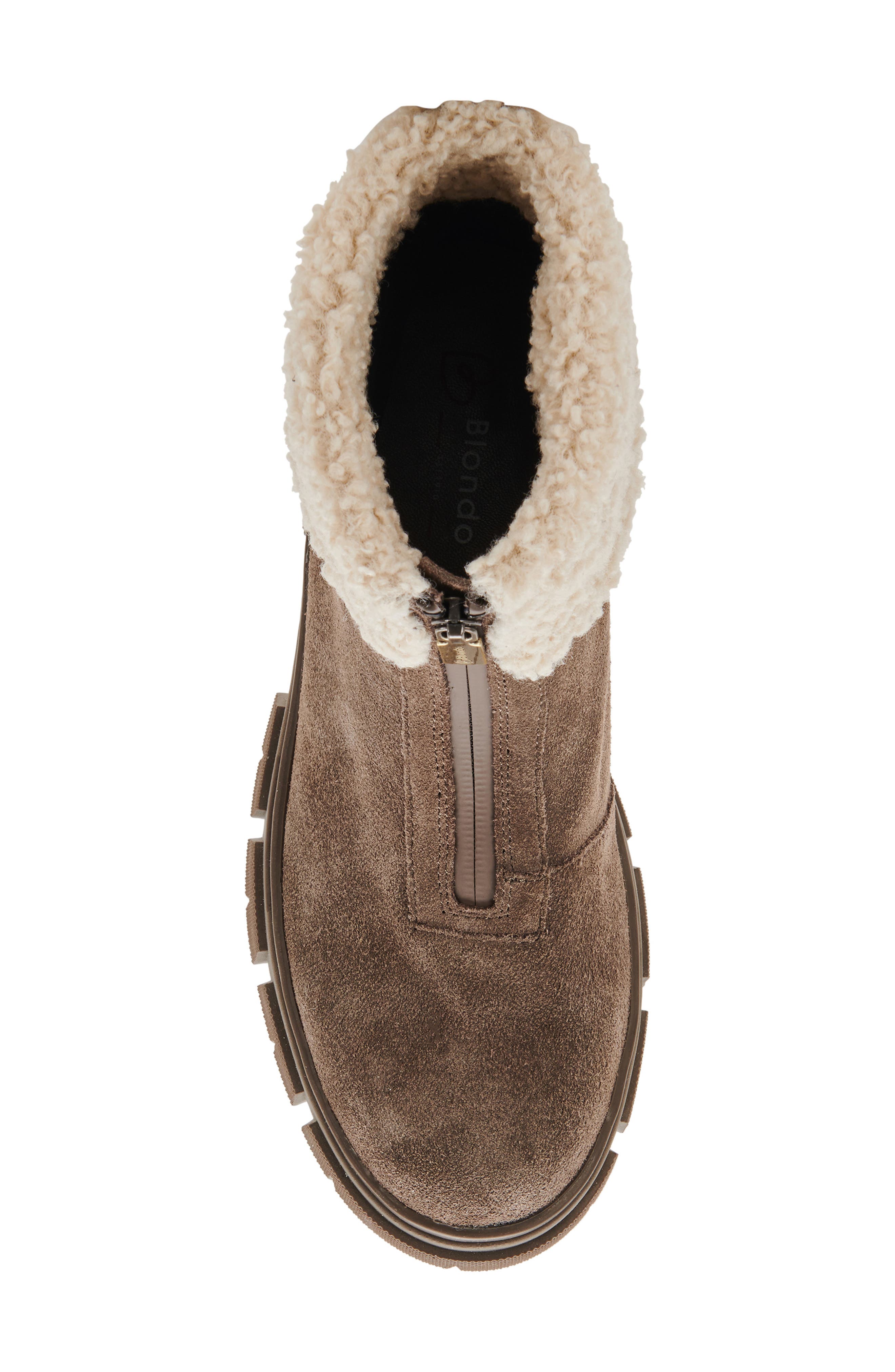 Plaka Waterproof Boot, Alternate, color, DARK TAUPE SUEDE