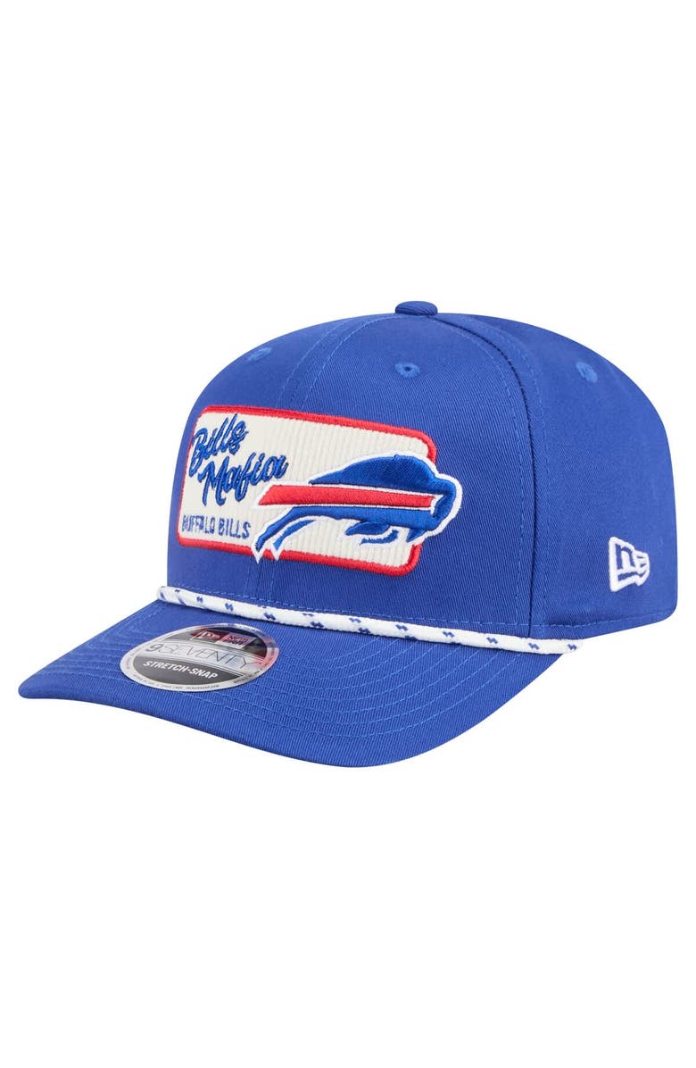 New Era Men's New Era Royal Buffalo Bills Chant 9SEVENTY Stretch-Snap Hat, Main, color,