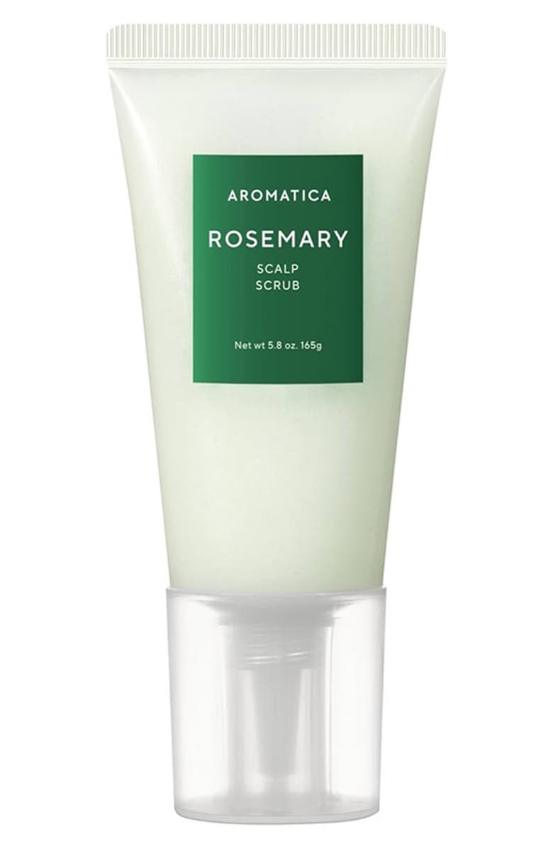 Aromatica Rosemary Salt Scrub Shampoo, Main, color, 