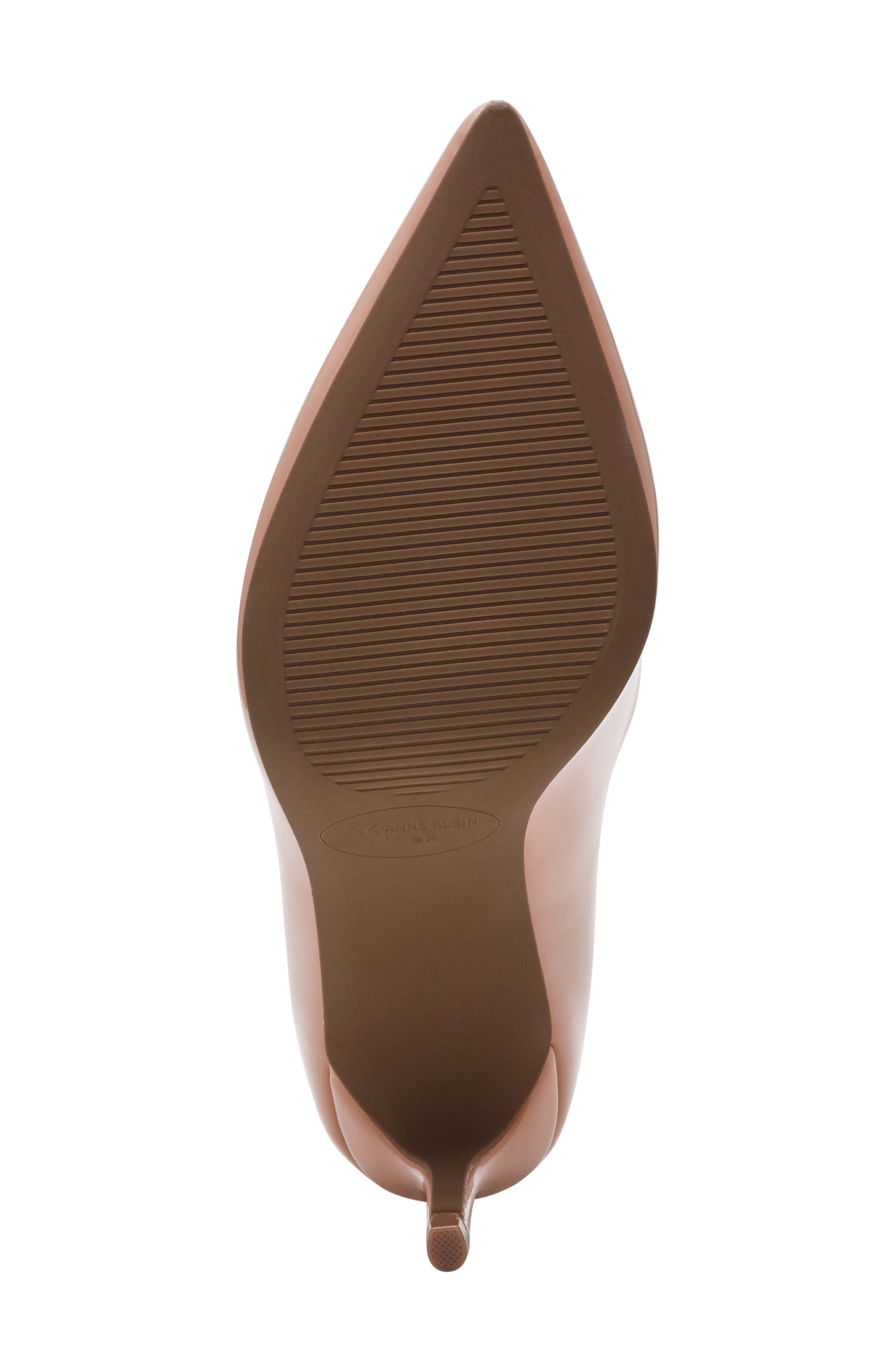 Anne Klein Paleen Stiletto Pump, Alternate, color, Beige Patent