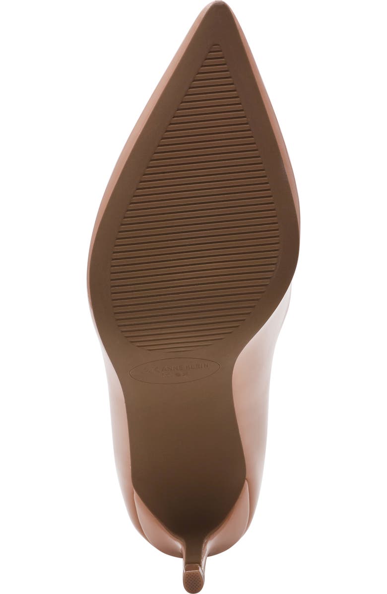 Anne Klein Paleen Stiletto Pump, Alternate, color, Beige Patent