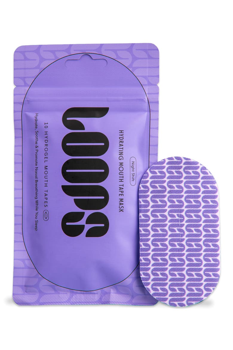 Night Shift Hydrating Mouth Tape, Main, color, NO COLOR