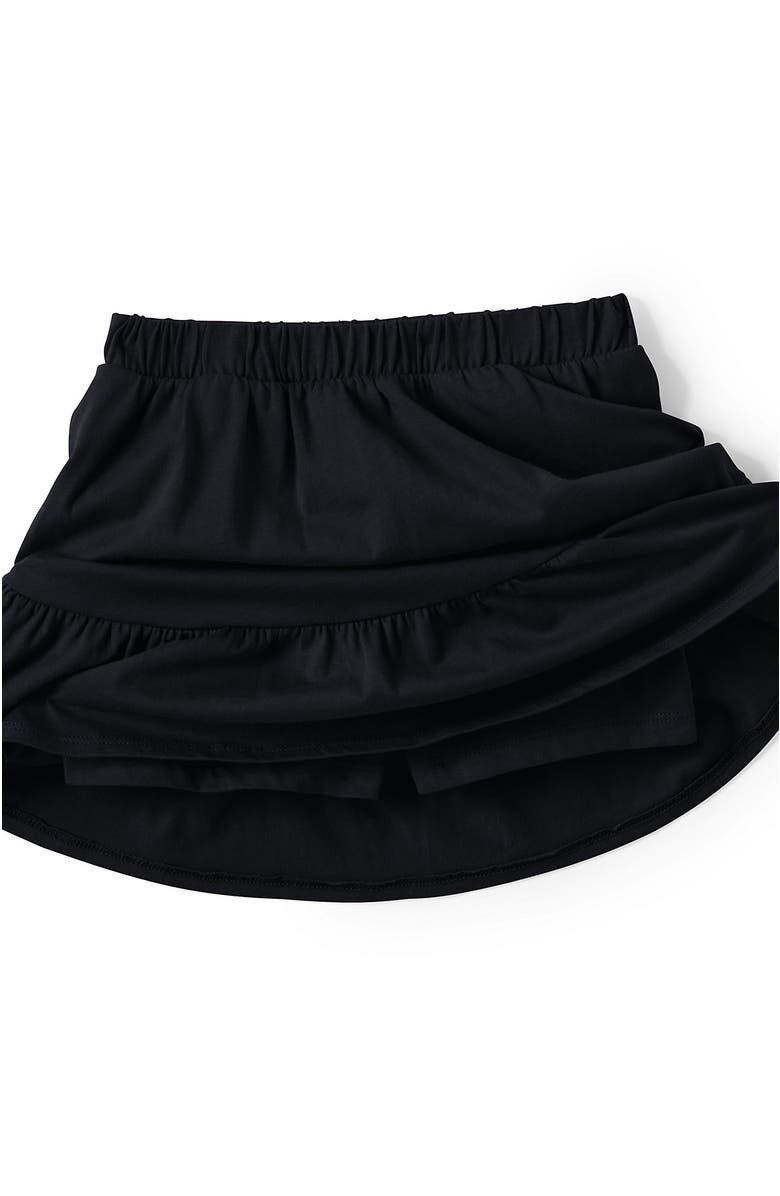 Lands' End Girls Indigo Skort, Alternate, color, Black