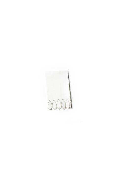 Deco Gold Scallop Medium Hand Towel