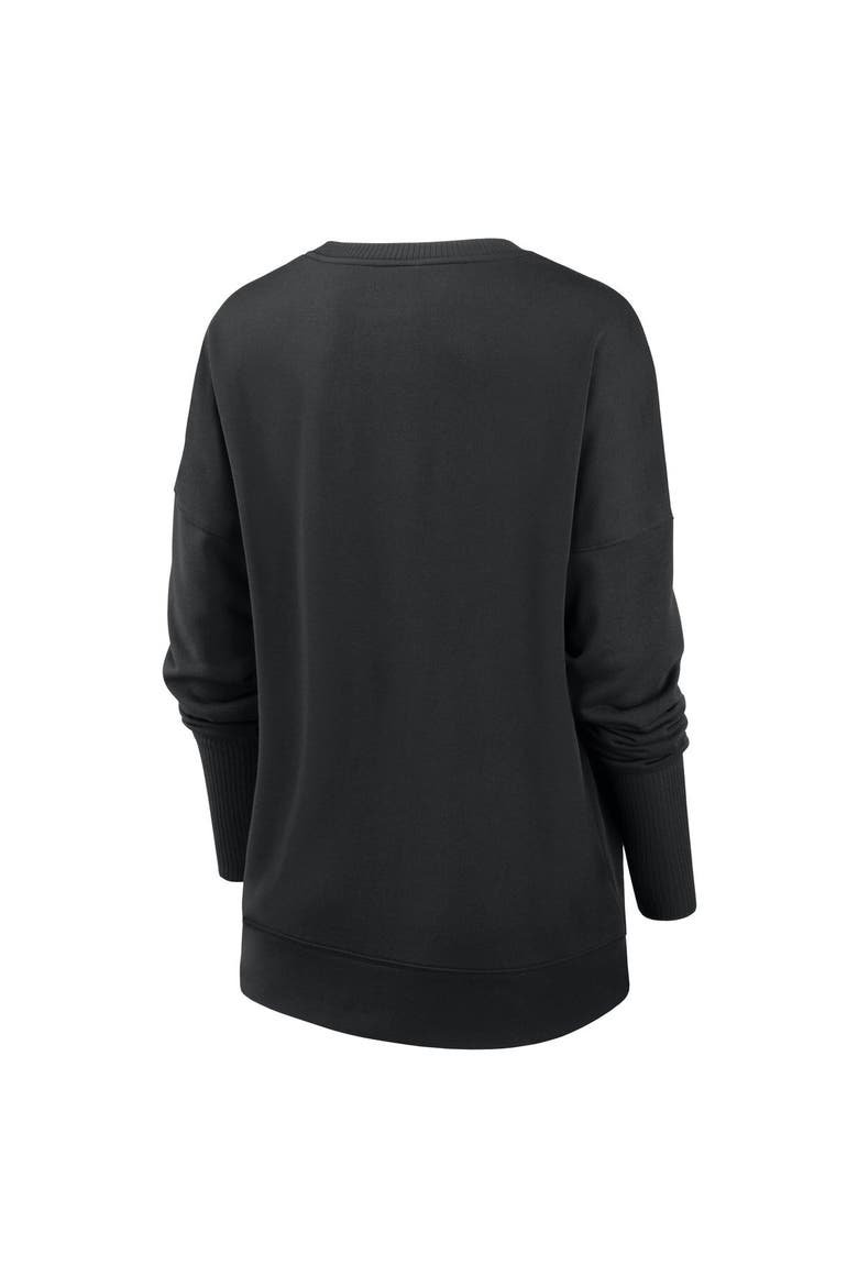 Women's Nike Black San Francisco 49ers Playback Icon Dri-FIT Sweatshirt, Alternate, color, Black