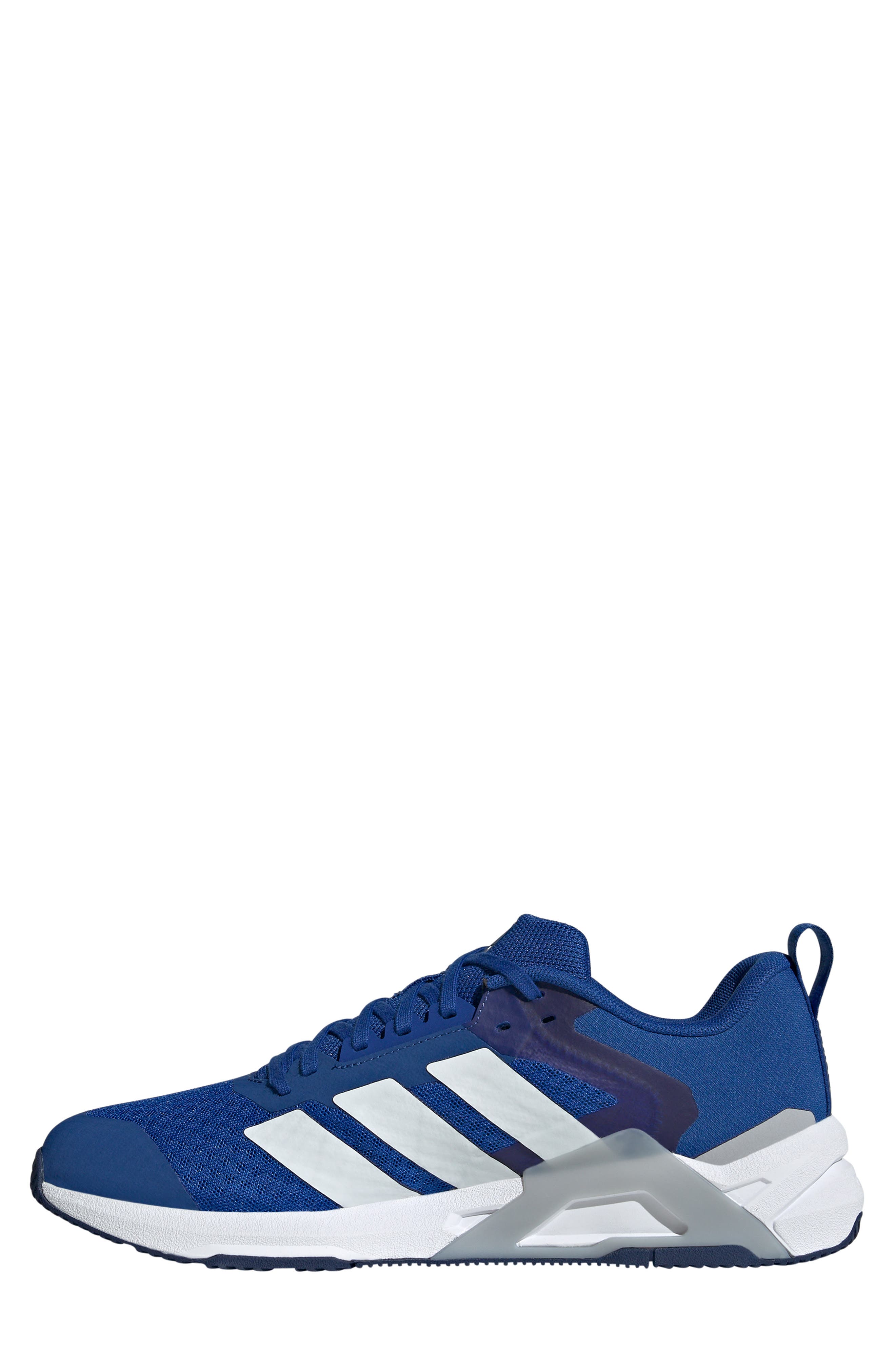 adidas Dropset Vario Training Shoer, Alternate, color, Royal Blue/ White/ Halo Silver