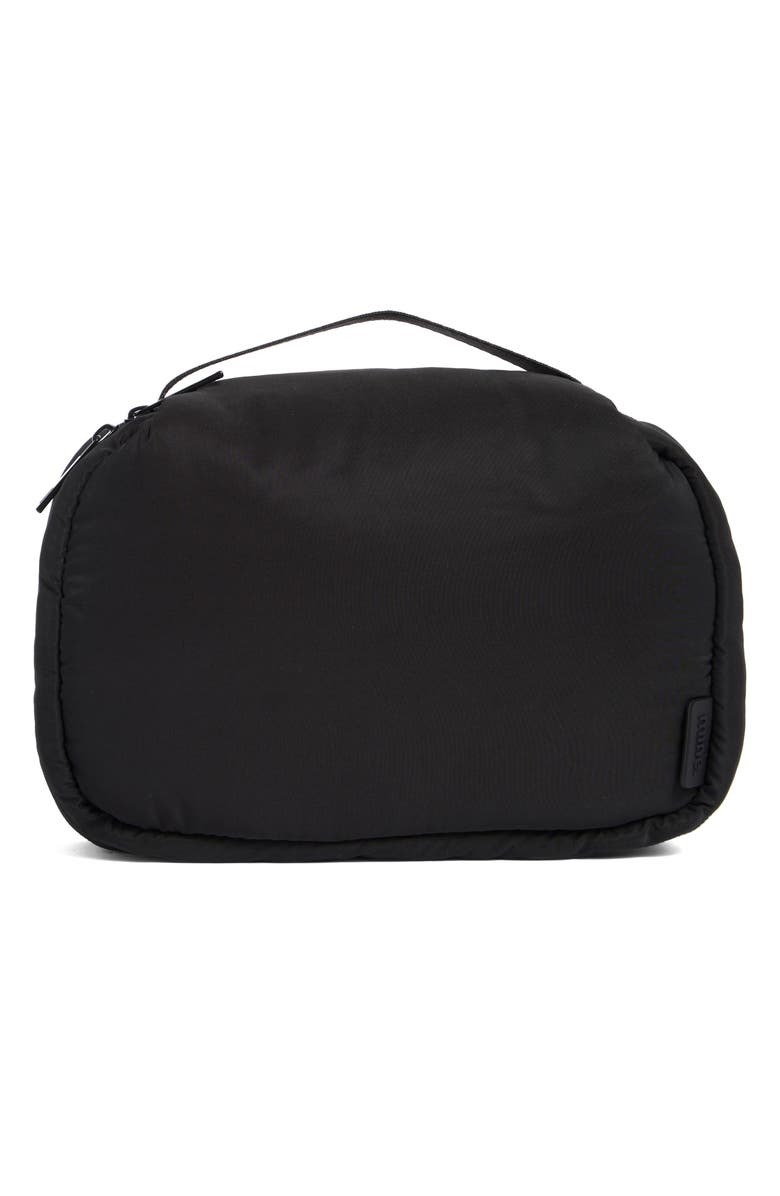 MYTAGALONGS Puffer Tech Zip Pouch, Main, color, Black