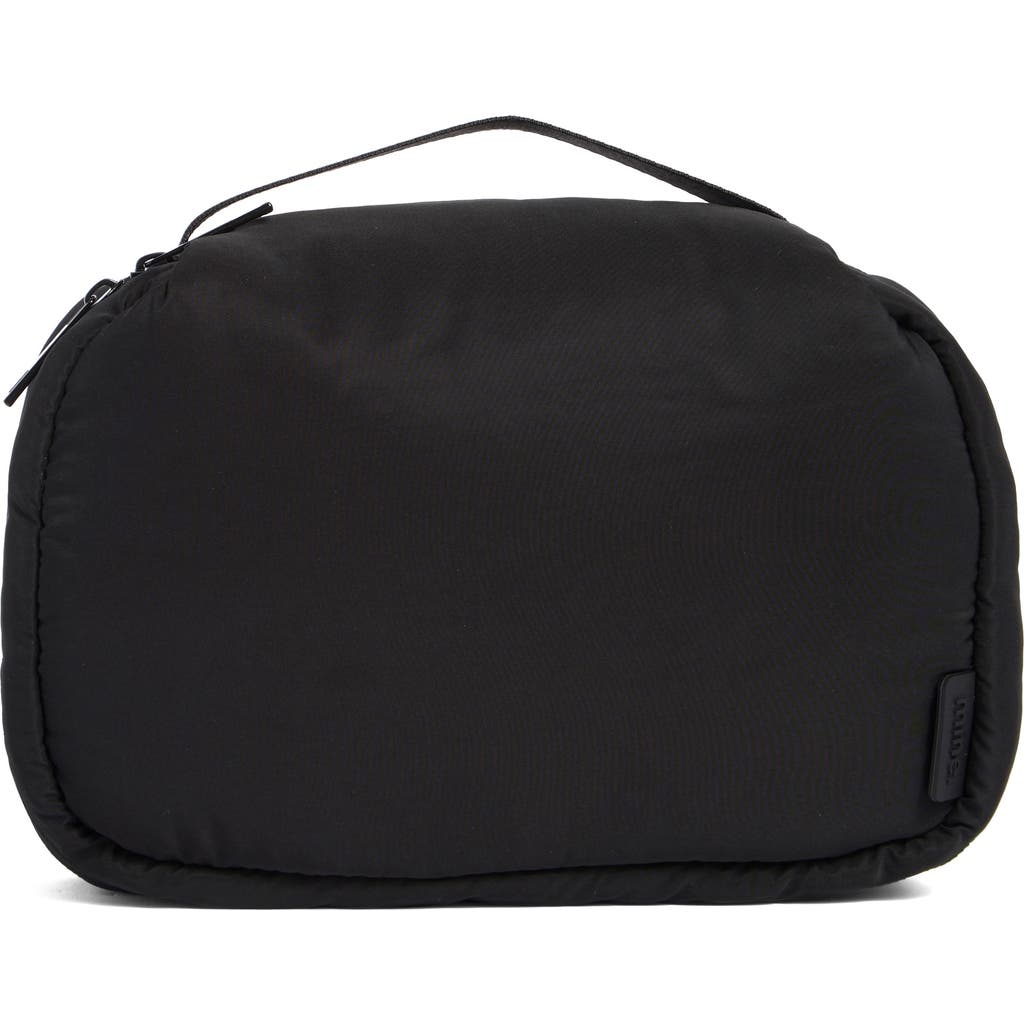 Mytagalongs Puffer Tech Zip Pouch In Black