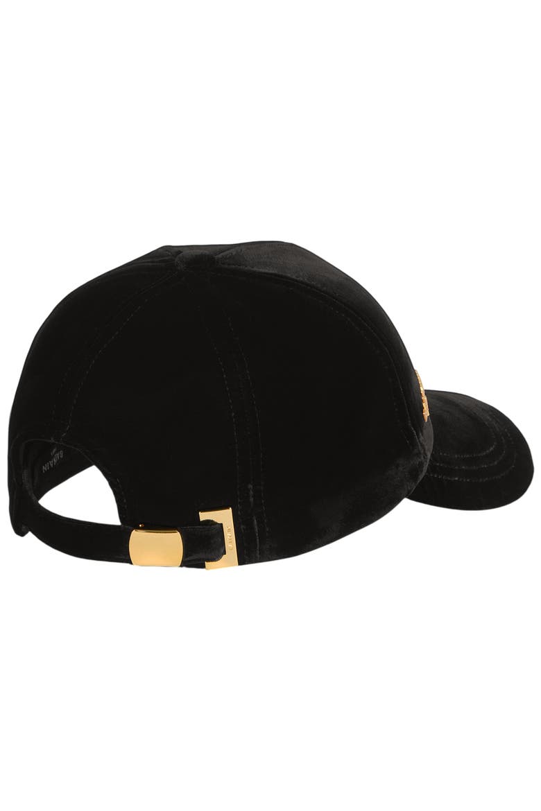 Paris velvet cap, Alternate, color, black