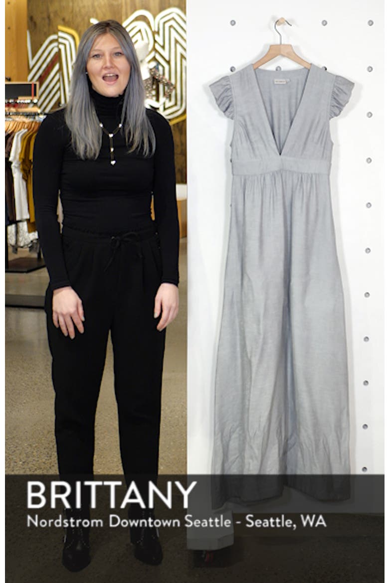 Flutter Sleeve Maxi Dress video