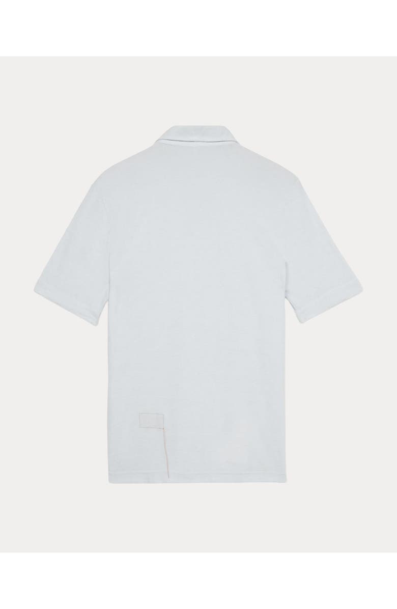 Fortela Sullivan Terry Cloth Jersey Polo, Alternate, color, Light Grey