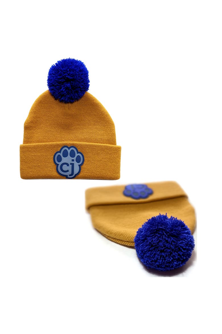 Magic Beanie Brown & Blue Toddler Winter Hat, Acrylic Yarn, Alternate, color, Brown