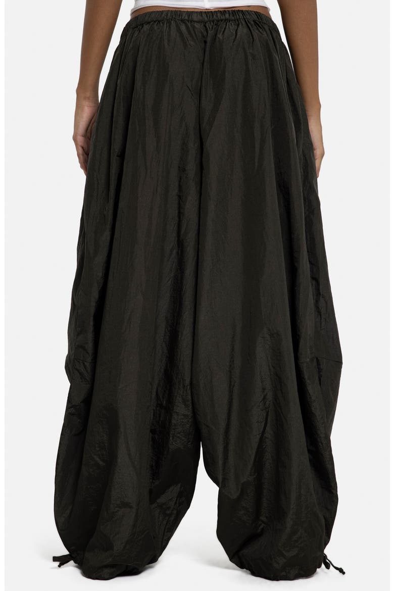Casual Nylon Balloon Joggers, Alternate, color, BROWN