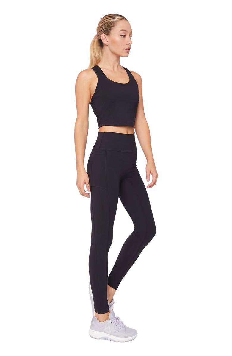 Rebody Active Explore Pocket Cloudlux Legging 26", Main, color, Metropolis Black