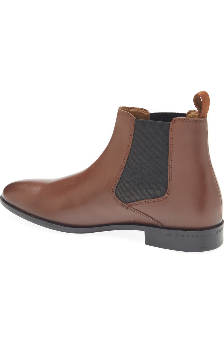 BOSS Colby Chelsea Boot, Alternate, color, Medium Brown