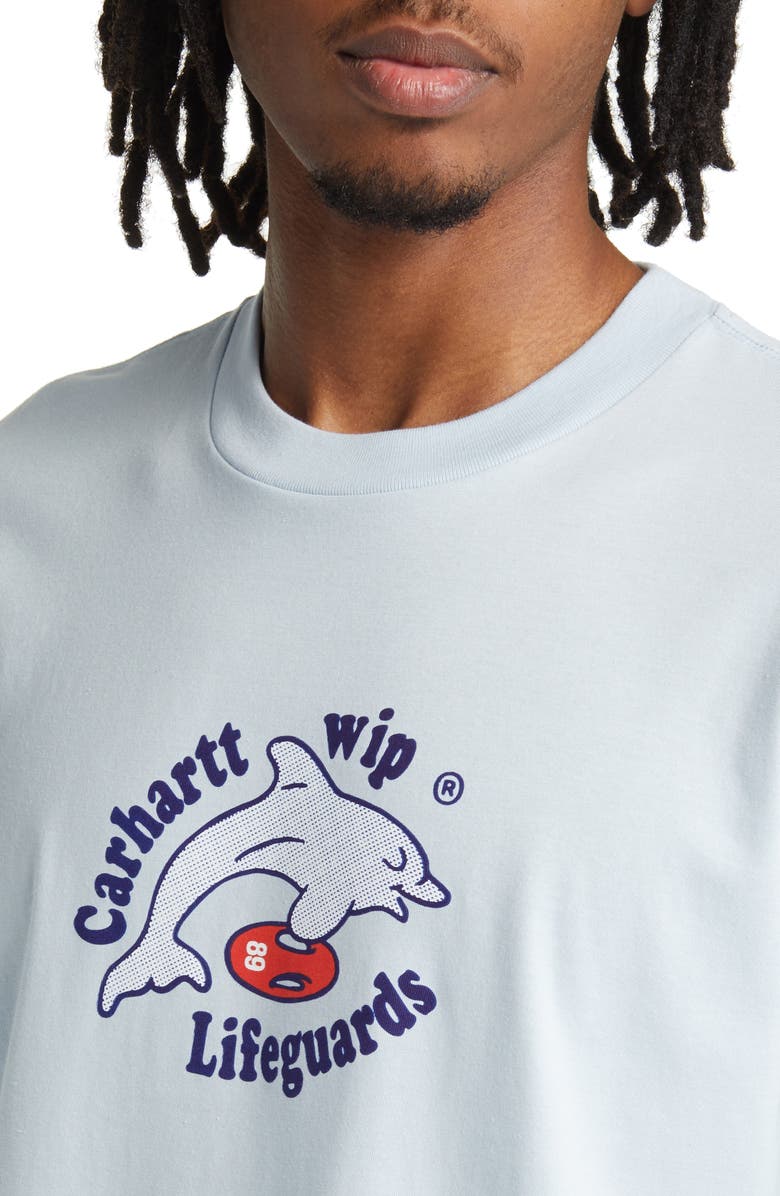 Carhartt Work In Progress Lifeguards Organic Cotton Graphic T-Shirt, Alternate, color, 