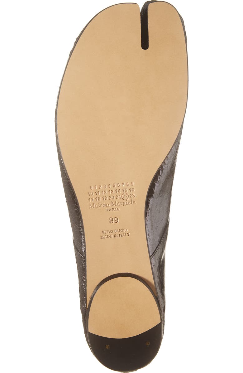 Maison Margiela Tabi Ballerina Flat, Alternate, color, Nine Iron