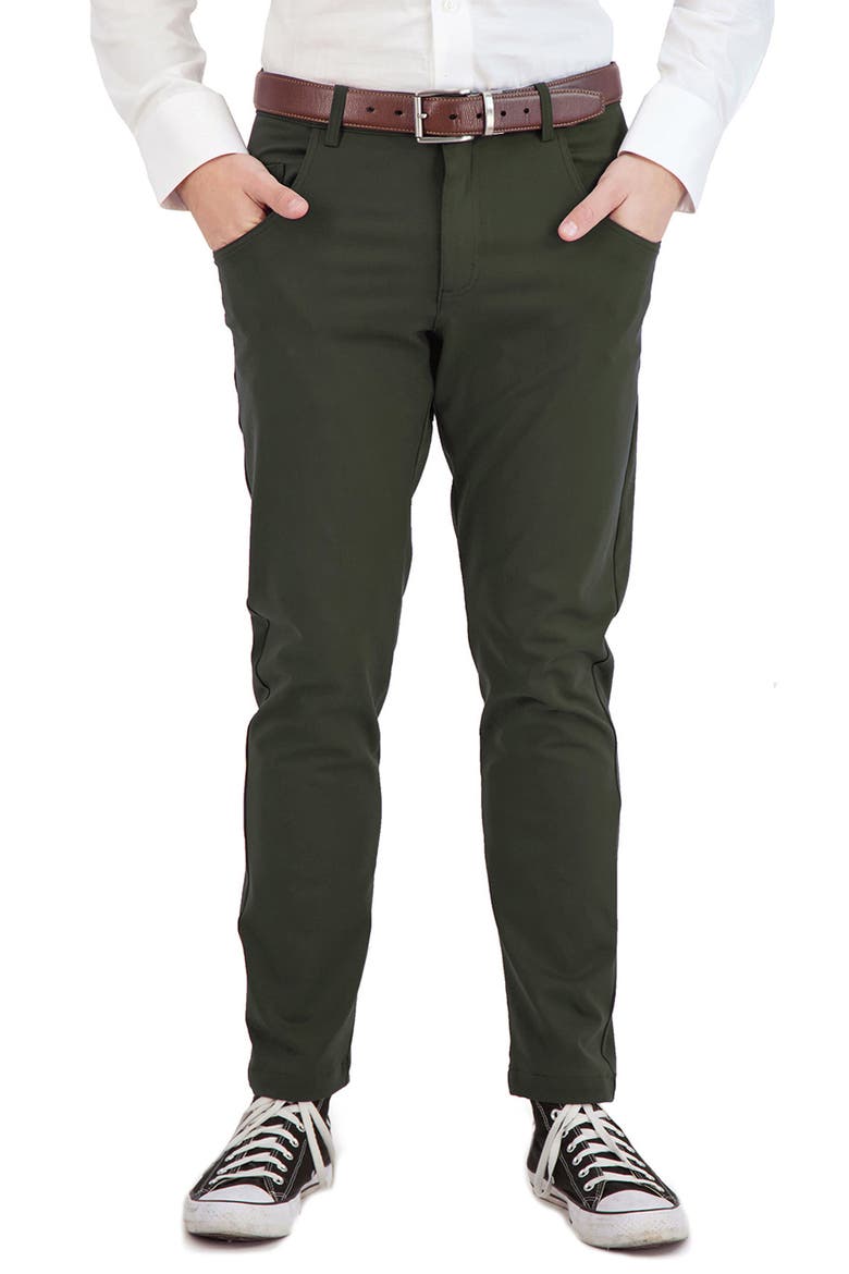 All Day Everyday Stretch Tech Chino Pants, Main, color, OLIVE