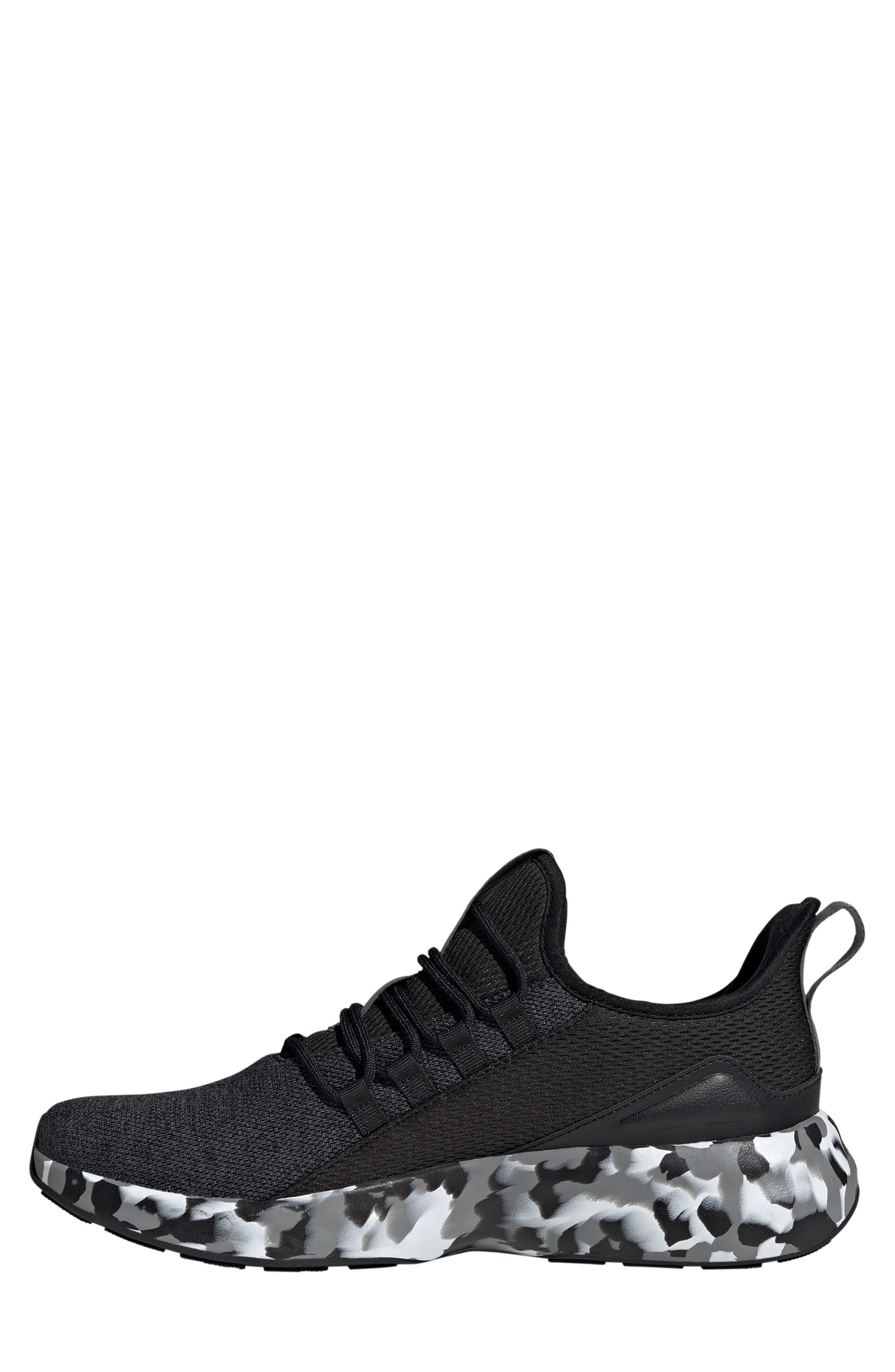 adidas Lite Racer Adapt 8.0 Sneaker, Alternate, color, Core Black/ Grey Three/ Carbon