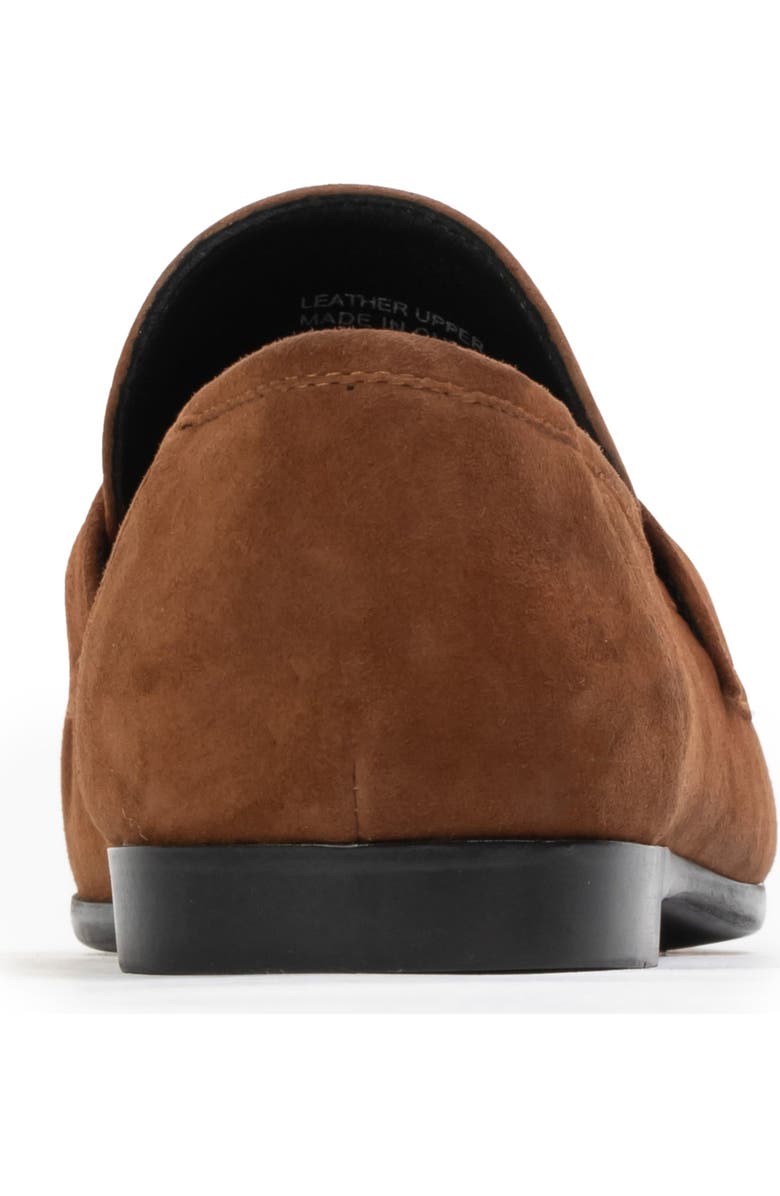 BLACK SUEDE STUDIO Arrow Loafer, Alternate, color, Tobacco Suede