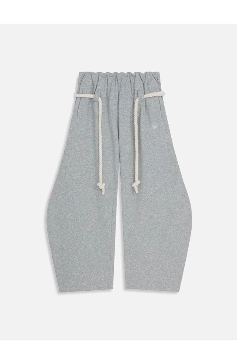 AELFRIC EDEN Stripe Super Baggy Barrel Sweatpants, Main, color, Grey