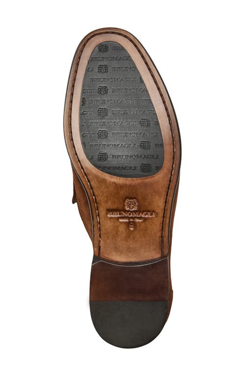 Bruno Magli Trieste Bit Loafer In Cognac Suede