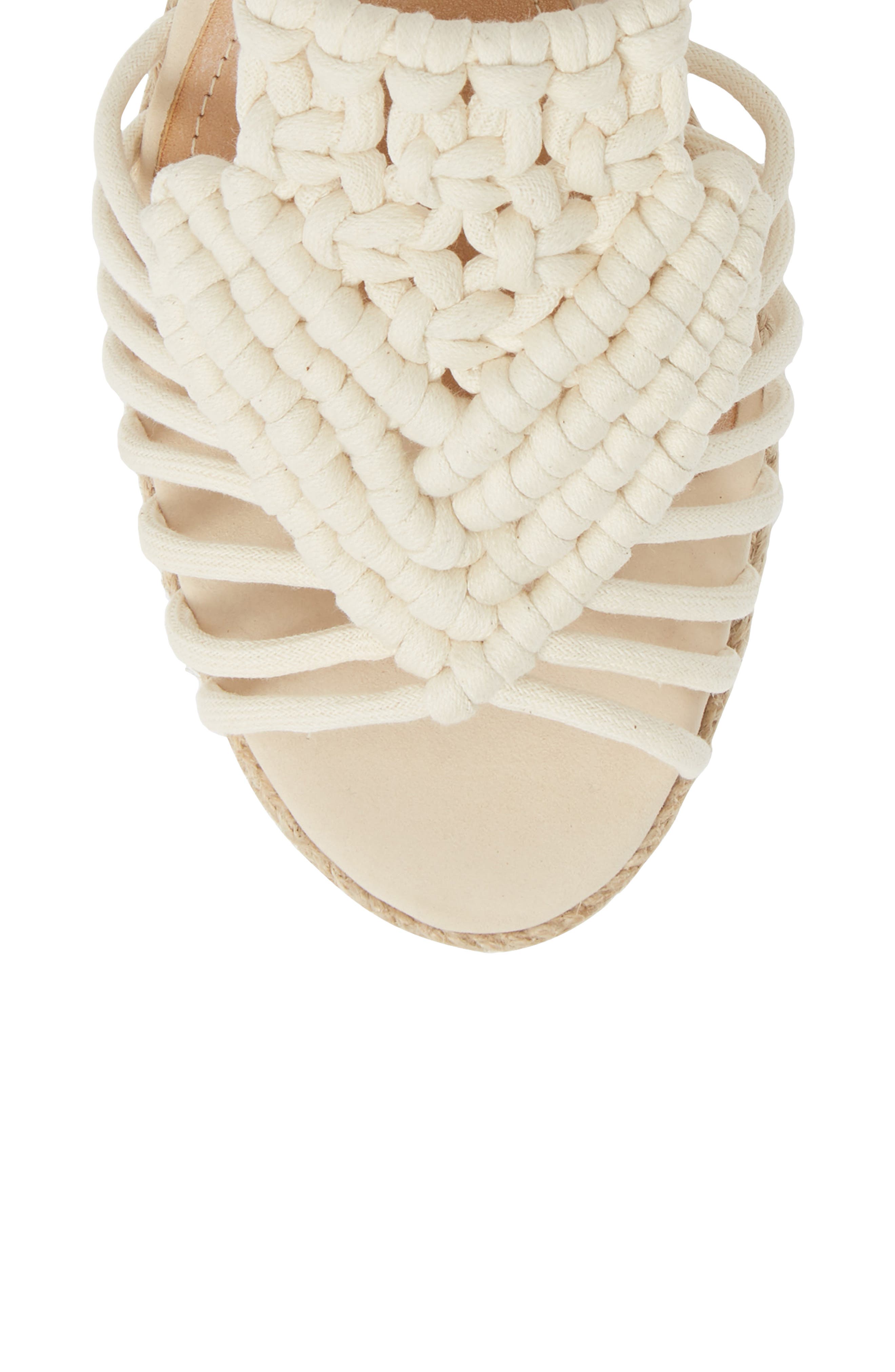 Schutz Delfila Espadrille Platform Sandal, Alternate, color, 