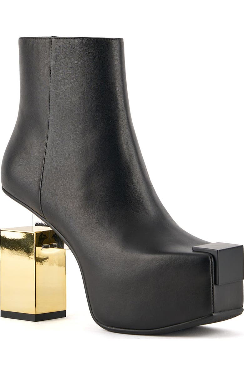 United Nude Cubist Bootie, Alternate, color, Black