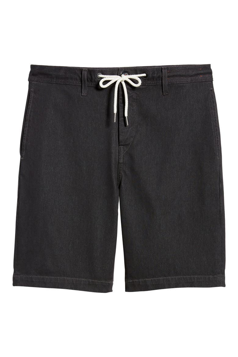 The Clip Denit® Denim Shorts, Alternate, color, GREY