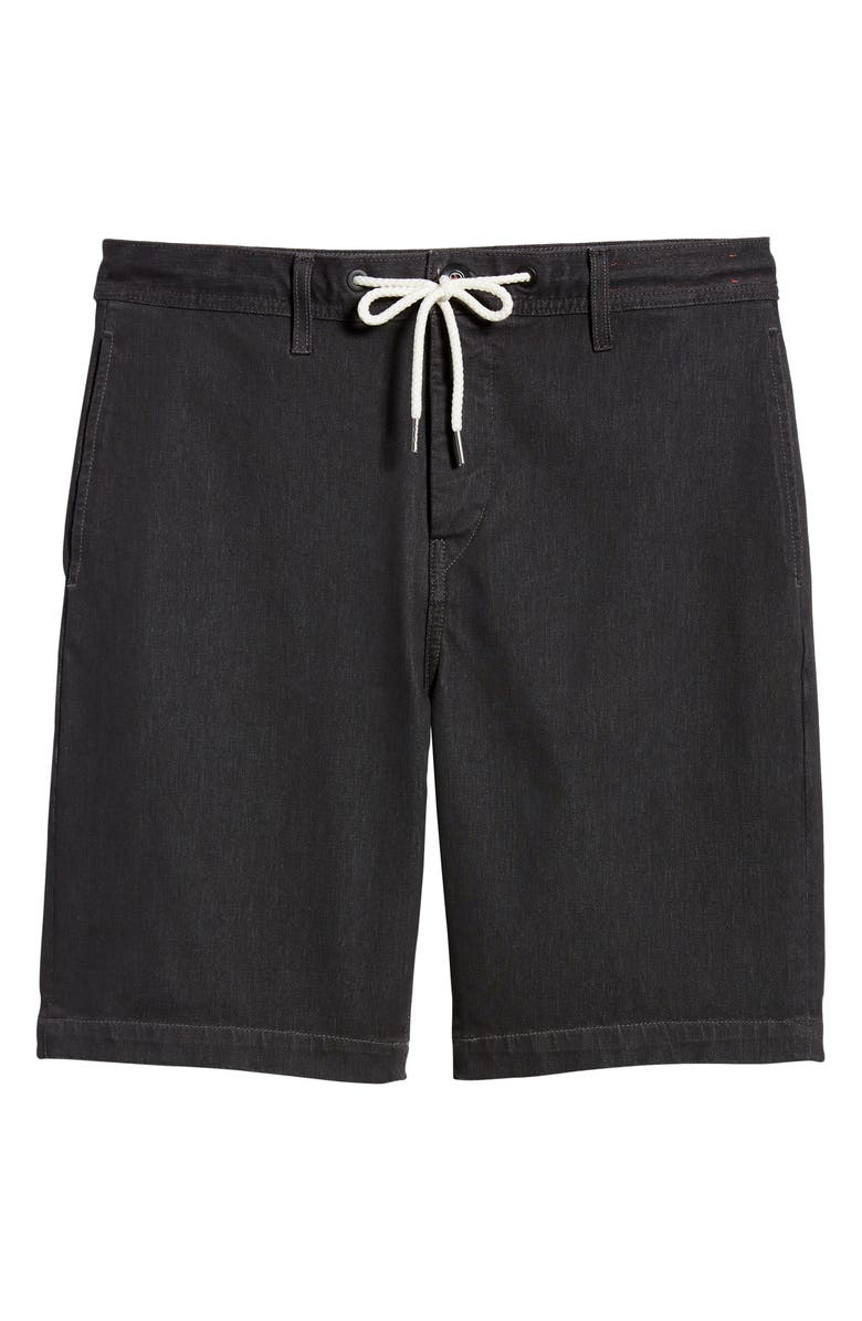 HIROSHI KATO The Clip Denit<sup>®</sup> Denim Shorts, Alternate, color, Grey