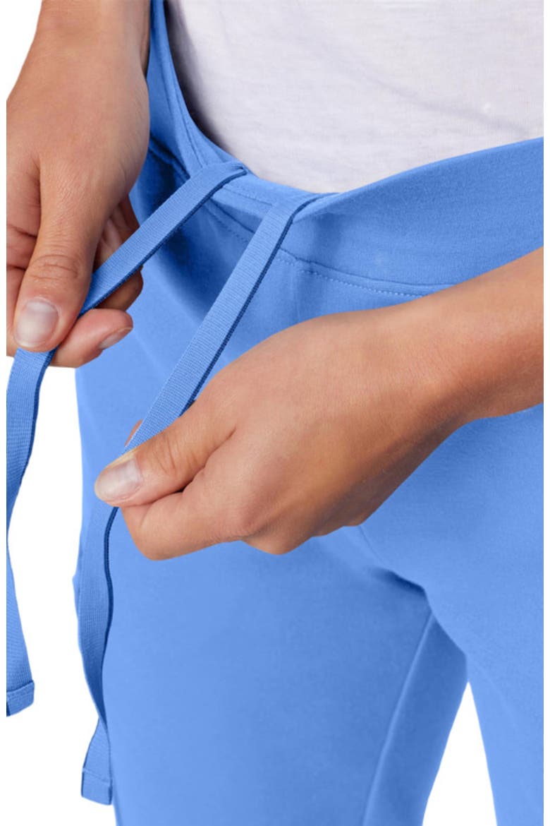 Rubi Women's 6-Pocket Slim Knit Scrub Jogger, Alternate, color, Ceil Blue