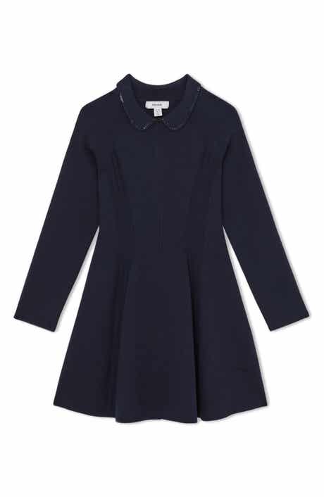 Reiss Kids' Zadie Long Sleeve Sweater Dress