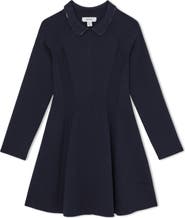Reiss Kids' Zadie Long Sleeve Sweater Dress