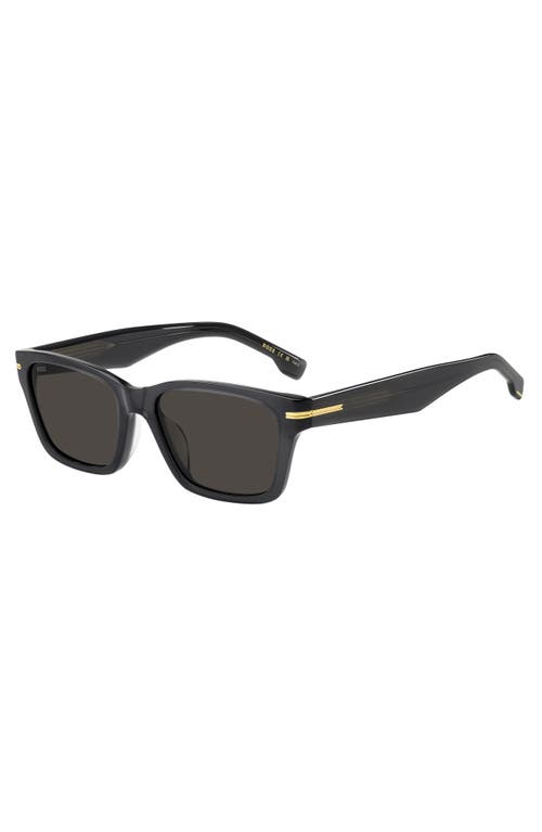 Hugo Boss Boss 56mm Rectangular Sunglasses