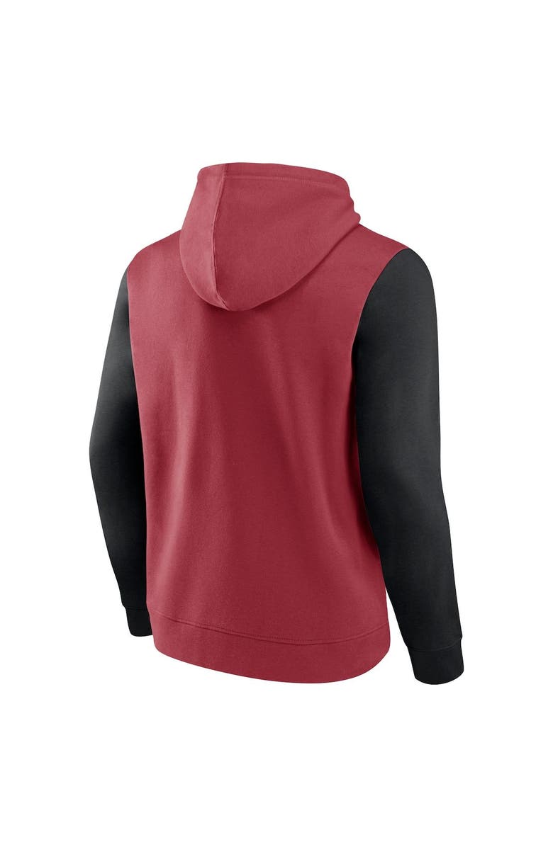 FANATICS Men's Fanatics Branded Cardinal Arizona Cardinals Extra Point Pullover Hoodie, Alternate, color, Garnet