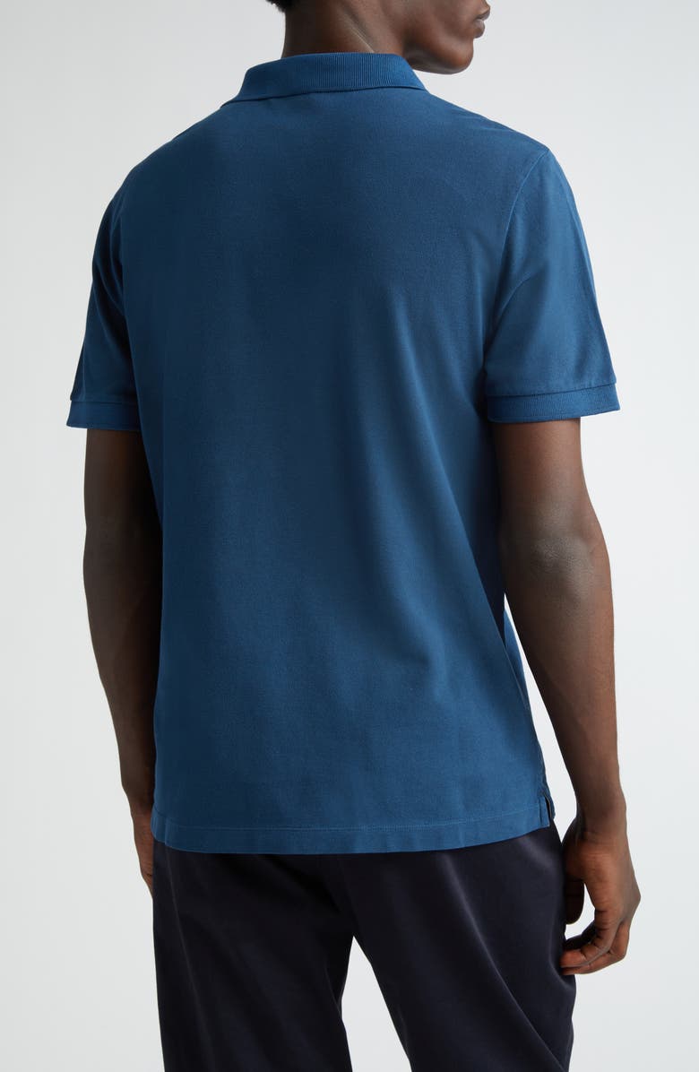 Stone Island Slim Fit Cotton Polo, Alternate, color, Dark Blue