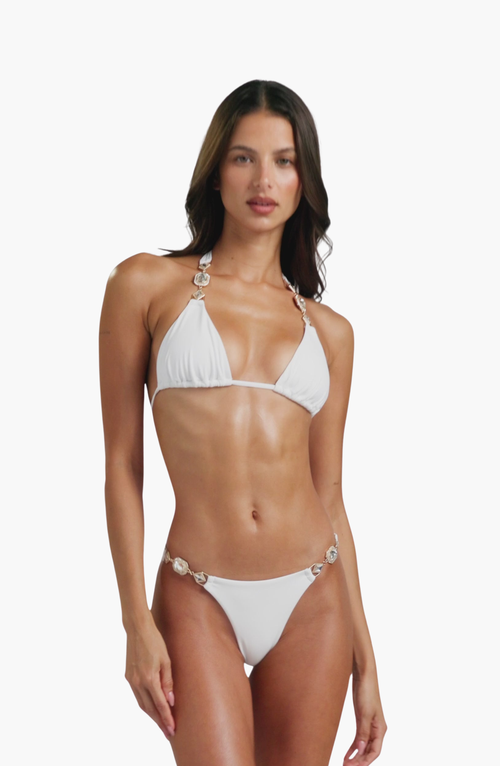 BEACH BUNNY SWIMWEAR BEACH BUNNY SWIMWEAR RAJA TRIANGLE TOP