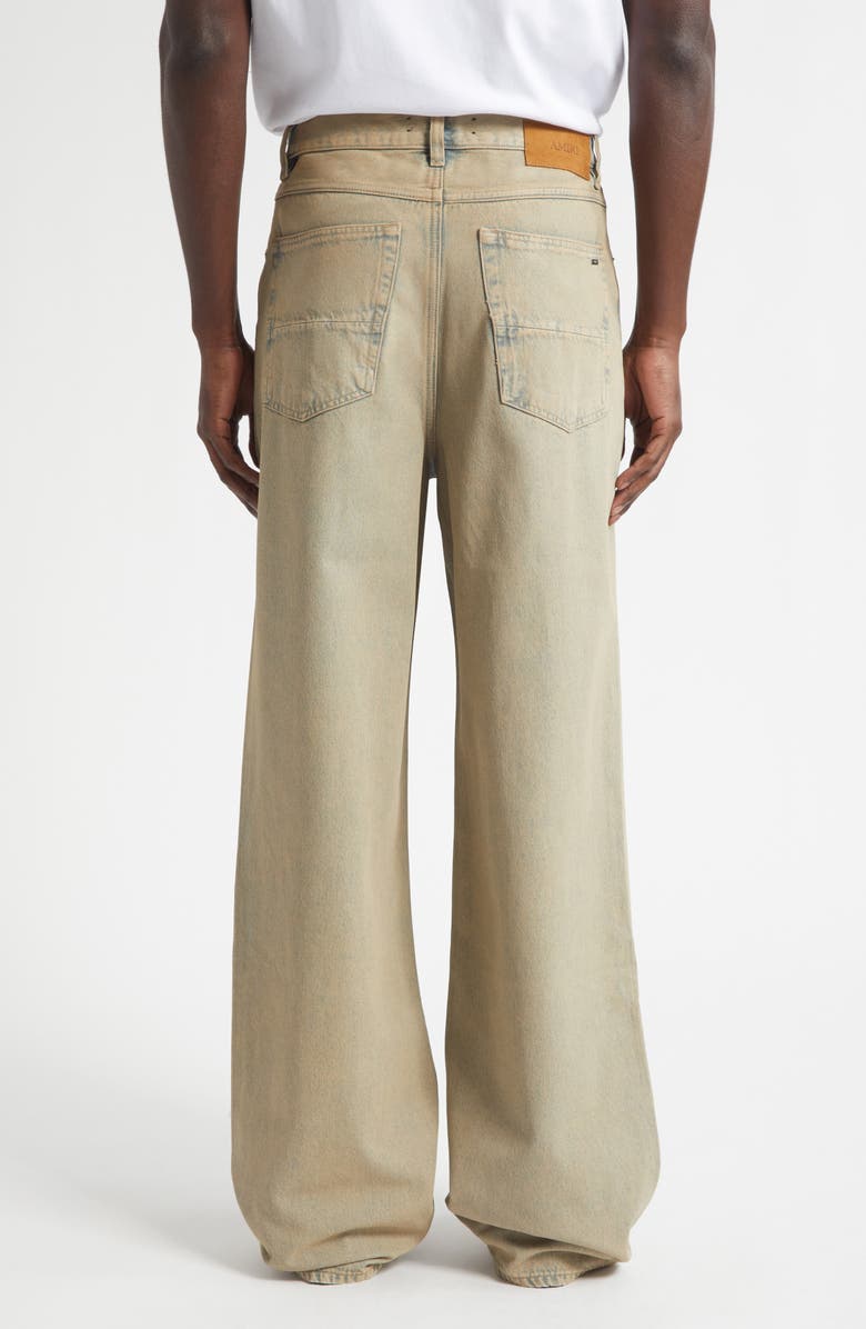 AMIRI Washed Baggy Jeans, Alternate, color, Indigo Desert