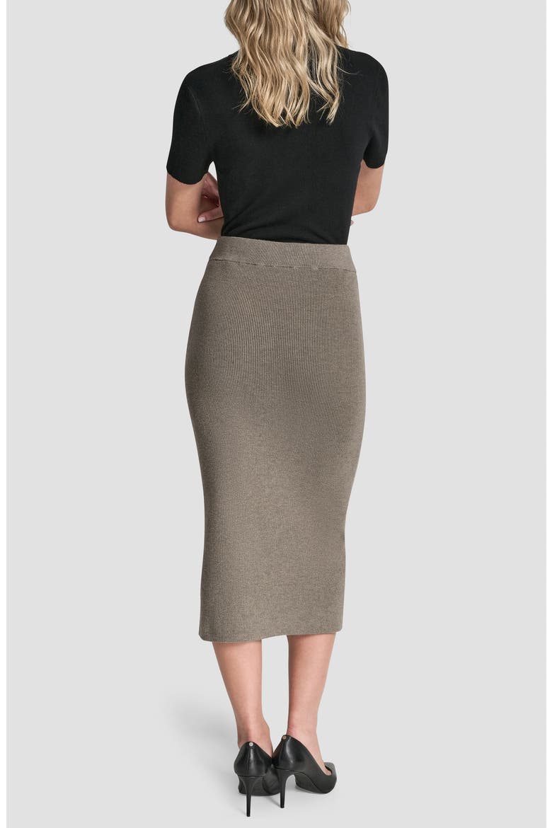 Fringe Detail Sweater Skirt, Alternate, color, CITY TAUPE HEATHER