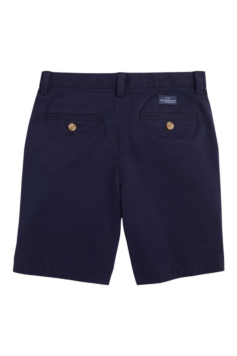 Kids' Breaker Stretch Cotton Chino Shorts, Alternate, color, NAUTICAL NAVY