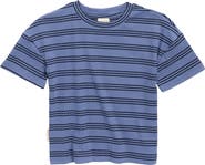 TINY TRIBE Kids' Stripe Drop Shoulder T-Shirt