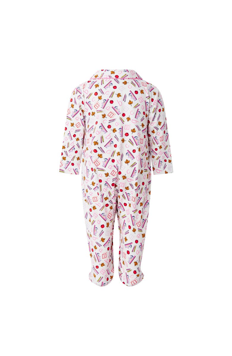 Rachel Riley ABC Footie, Alternate, color, Pink