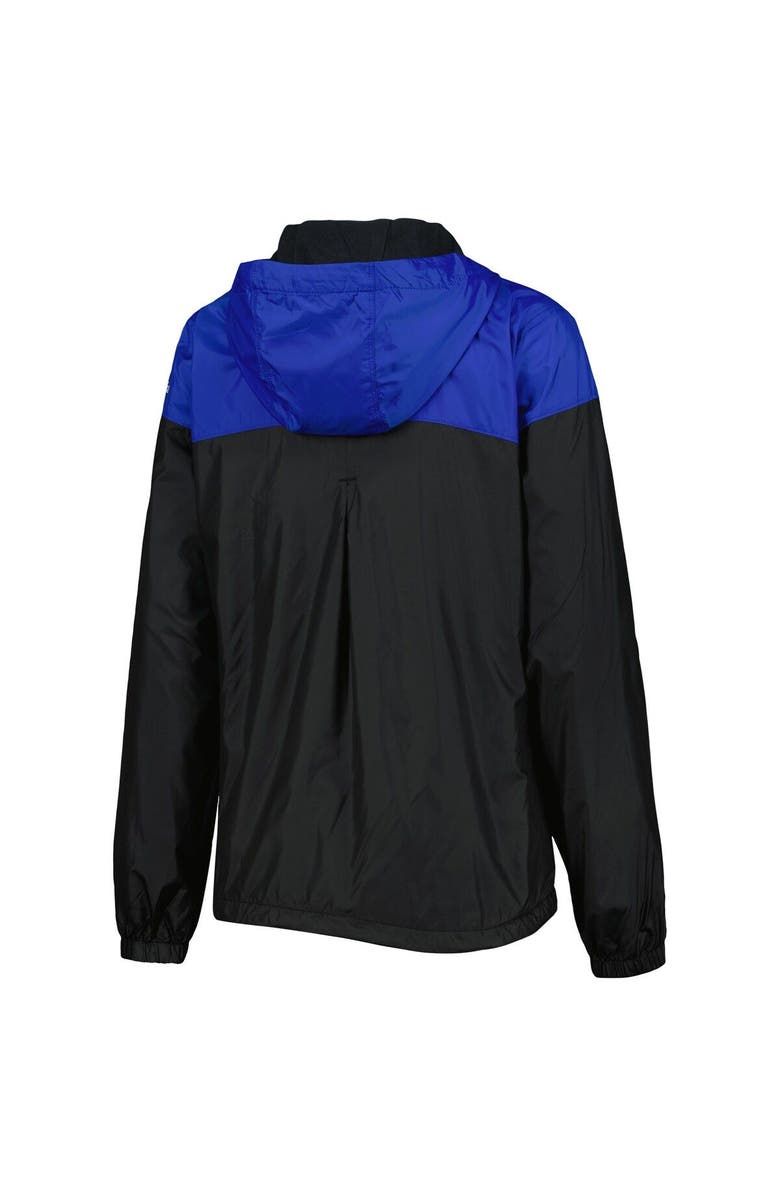 Columbia Women's Columbia Black/Royal Kentucky Wildcats Flash Forward Full-Zip Hoodie Windbreaker Jacket, Alternate, color,