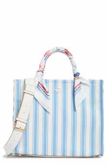 Nanette Lepore Printed Canvas Square Tote Bag