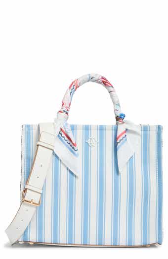 Nanette Lepore Printed Canvas Square Tote Bag