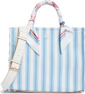 Nanette Lepore Printed Canvas Square Tote Bag