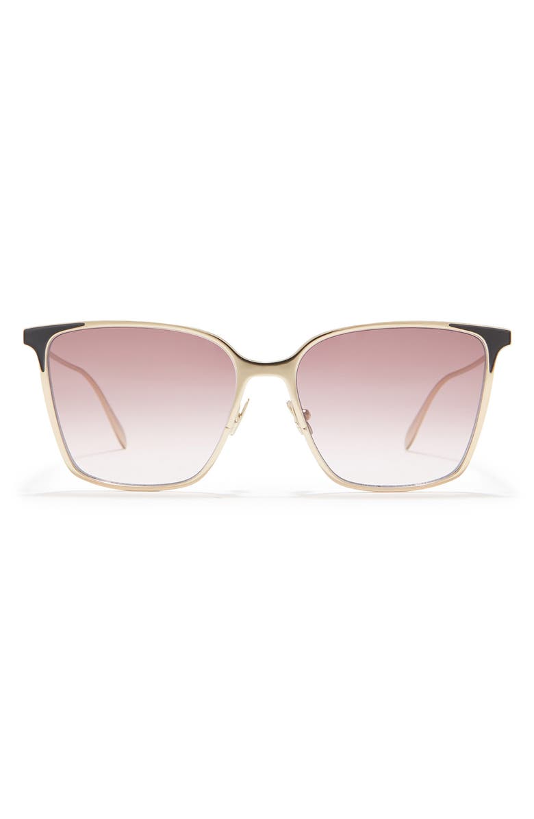 McQueen Alexander McQueen 57mm Fashion Sunglasses, Main, color,