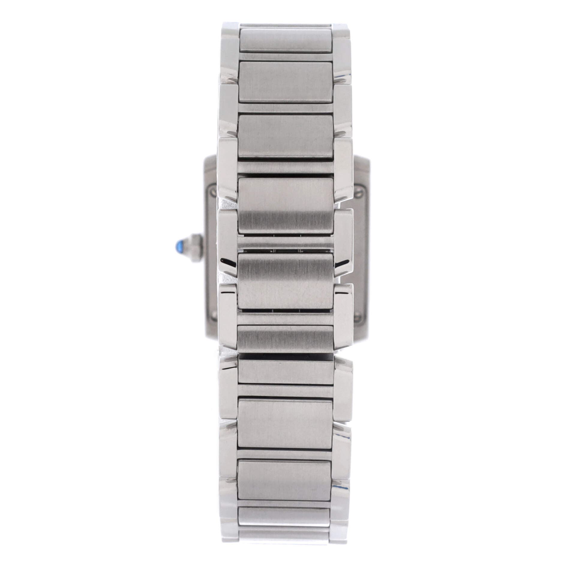Tank Francaise Quartz Watch Stainless Steel 20, Alternate, color, Metallic Silver