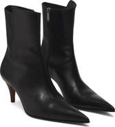 McQueen Birdee Pointed Toe Bootie