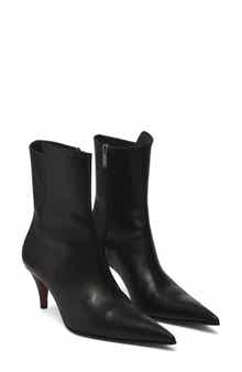 McQueen Birdee Pointed Toe Bootie